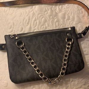 Michael Kors pull chain belt bag.